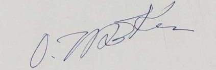 Signature de Zadkine