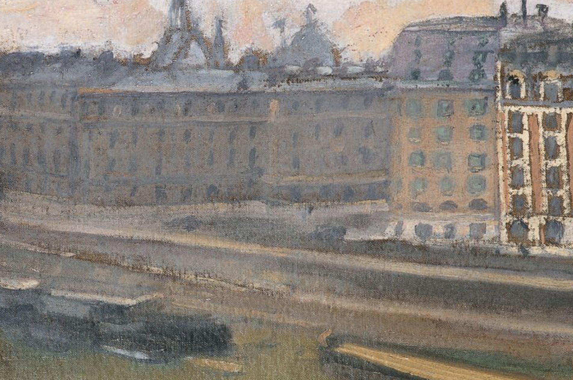 Marquet, huile sur toile