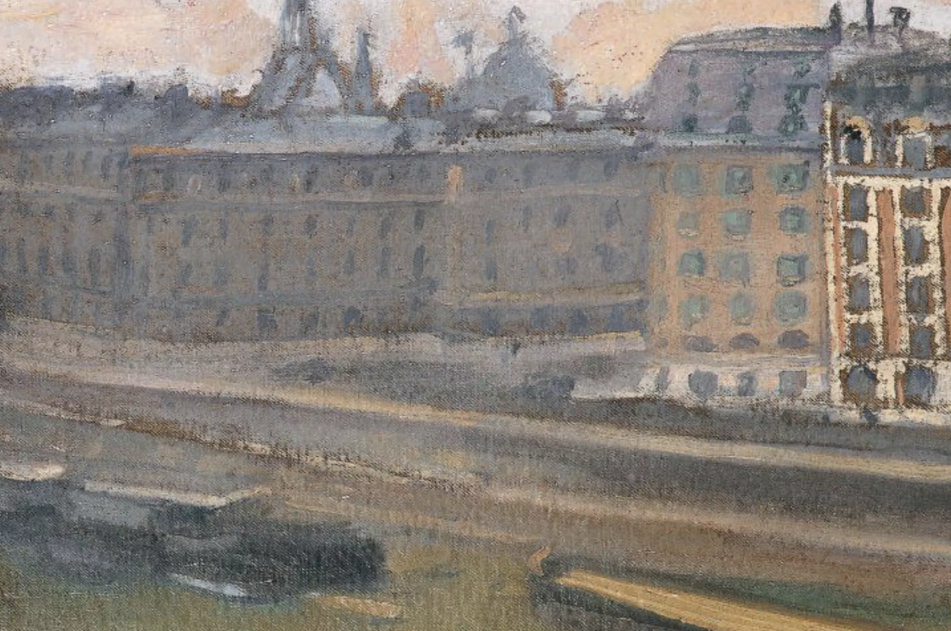 Marquet, huile sur toile