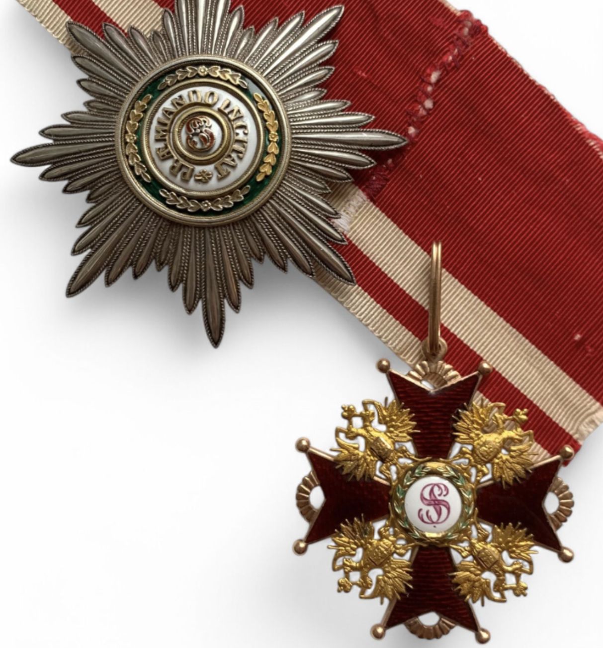 Russie, ensemble 1ère classe de l'ordre de Saint Stanislas