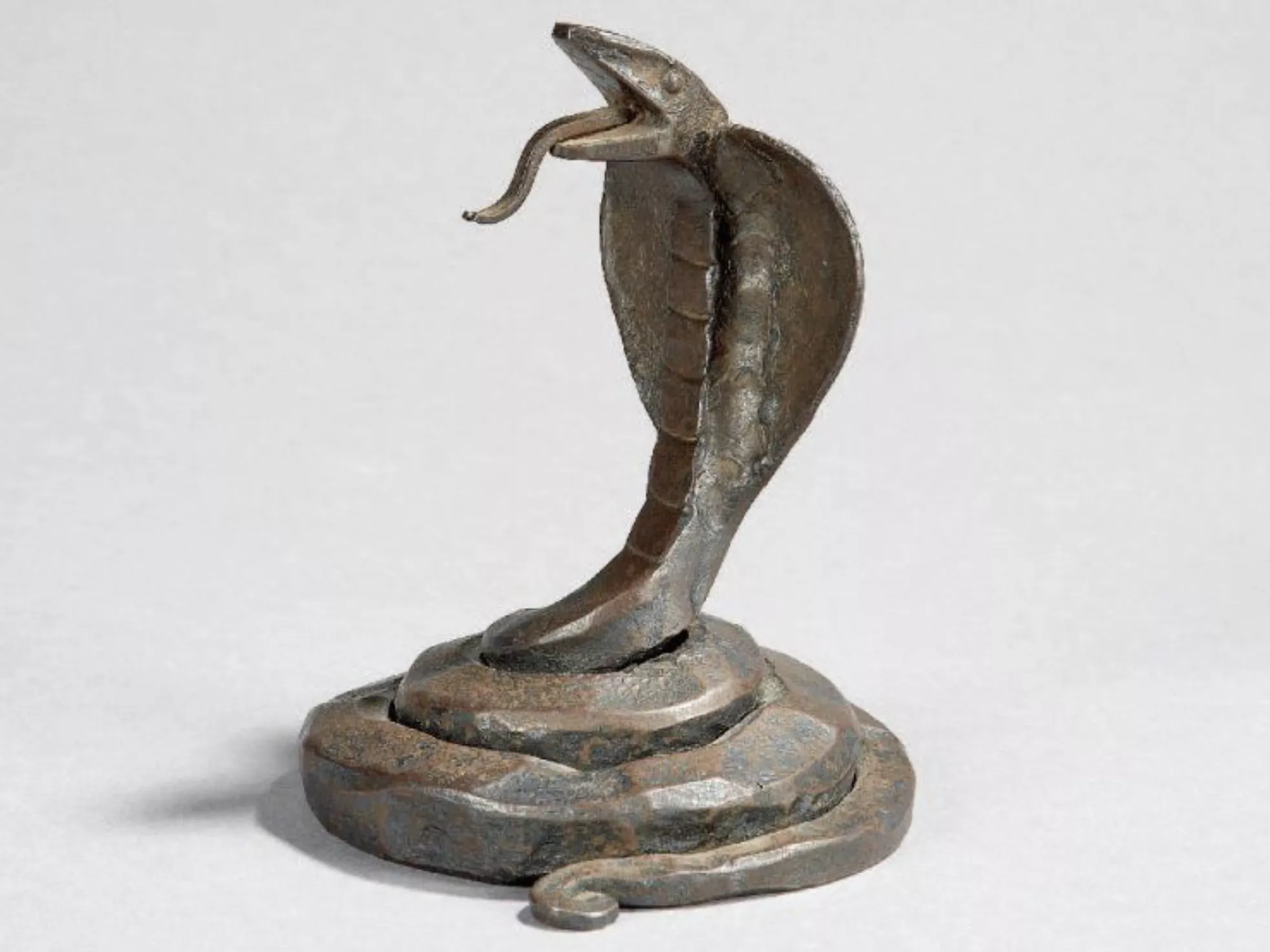 Edgar Brandt, porte montre en fer forg&eacute;