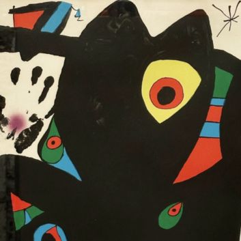 Joan MIRO (1893-1983), Montroig II (M. 954), Lithographie