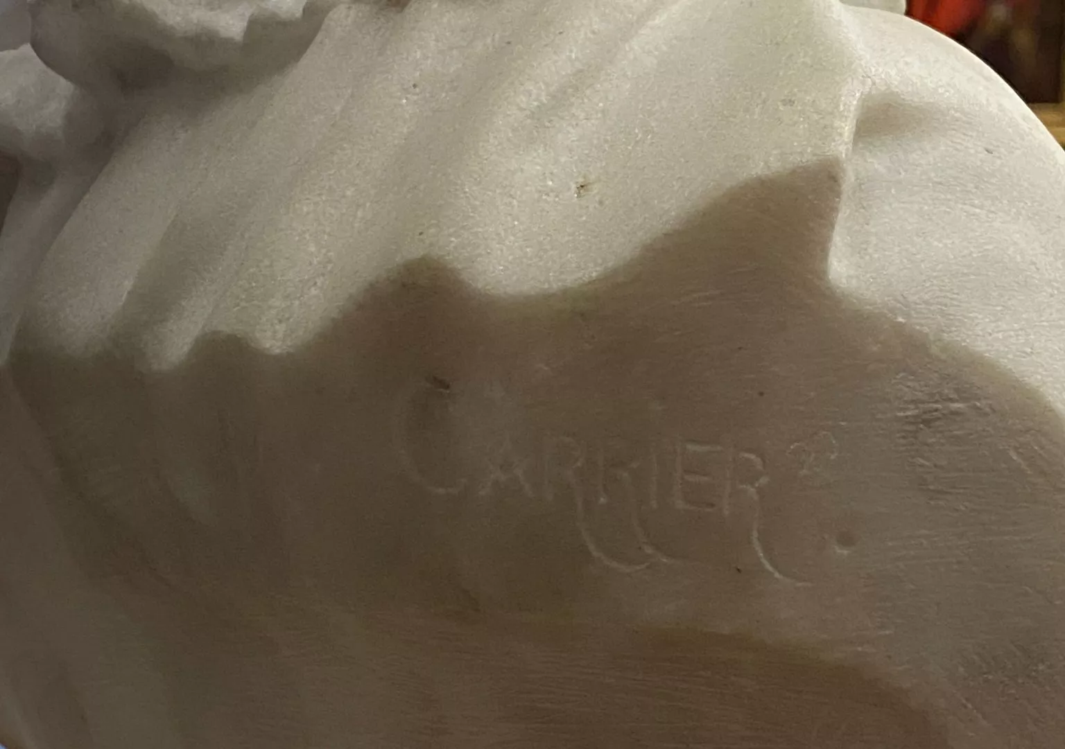 Signature de Carrier Belleuse