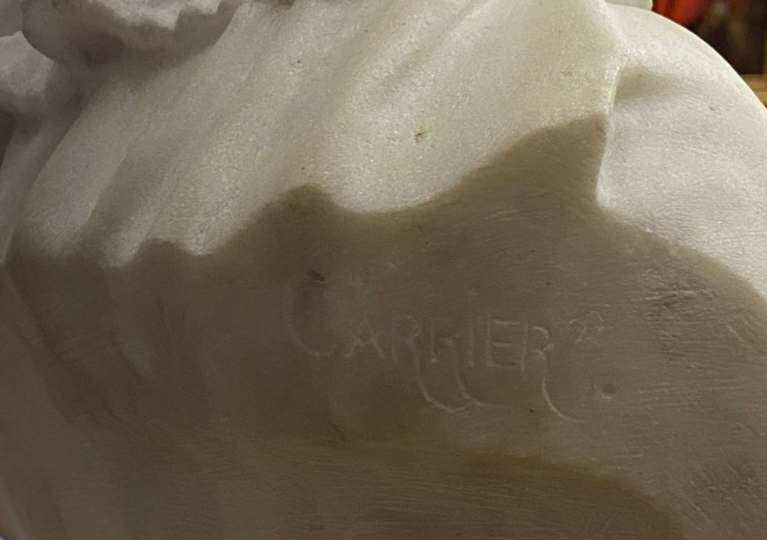 Signature de Carrier Belleuse