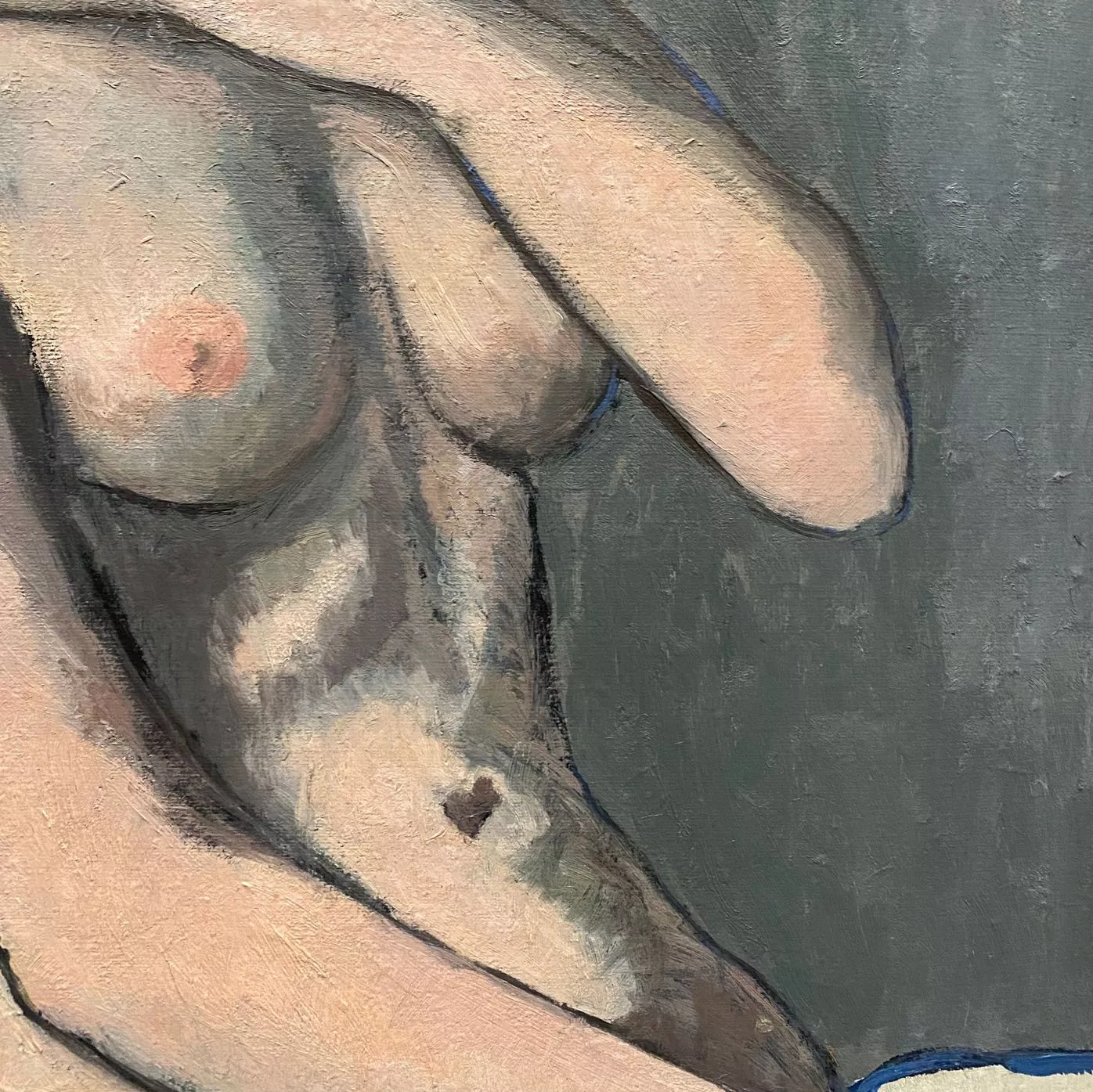 Pierre Grieud, huile sur toile, d&eacute;taill