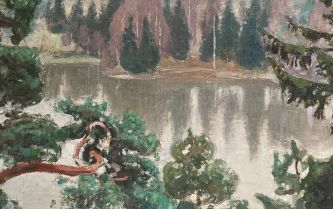 Pekka Halonen, huile sur toile
