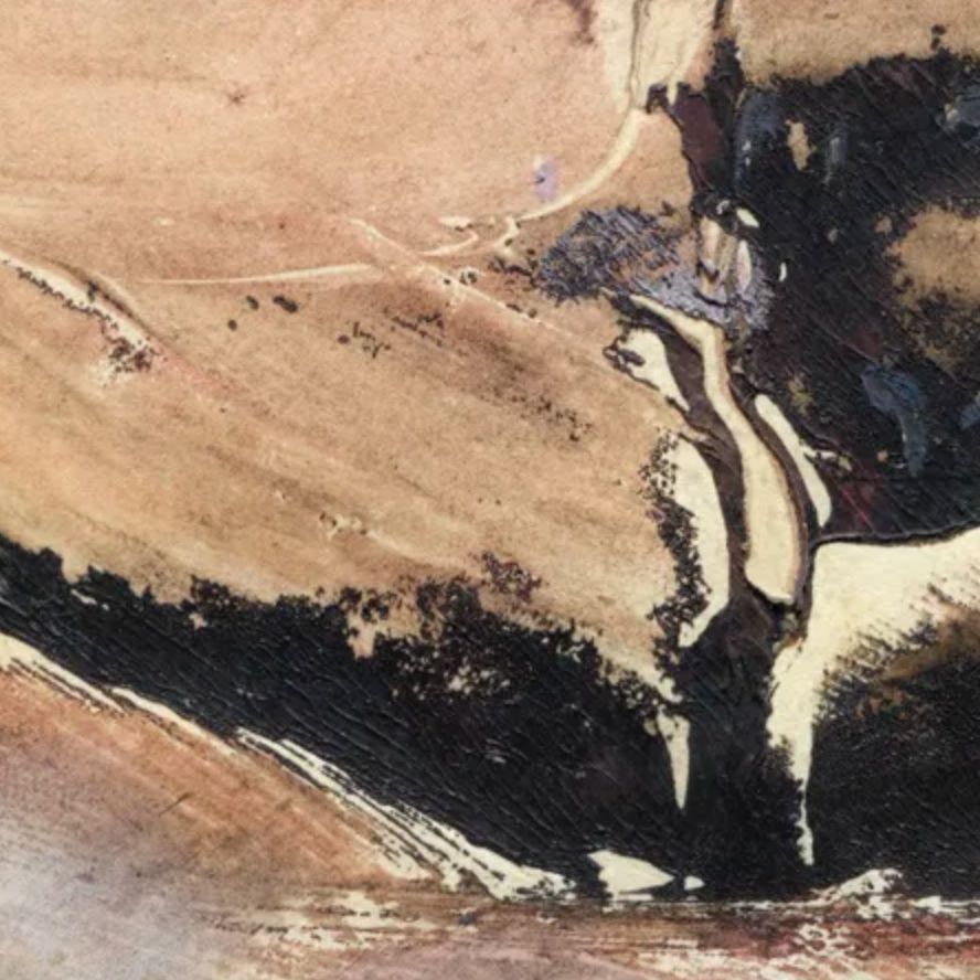 Roger Edgar Gillet, huile sur toile