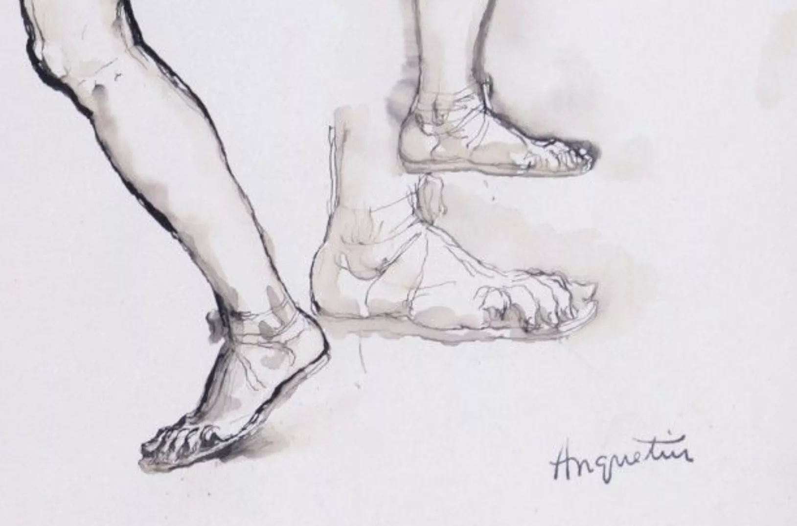 Anquetin, dessin d'&eacute;tude