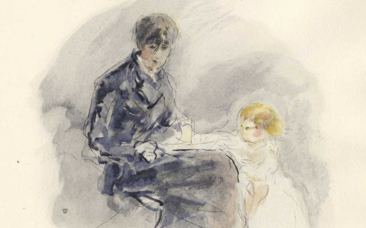 Berthe Morisot, aquarelle