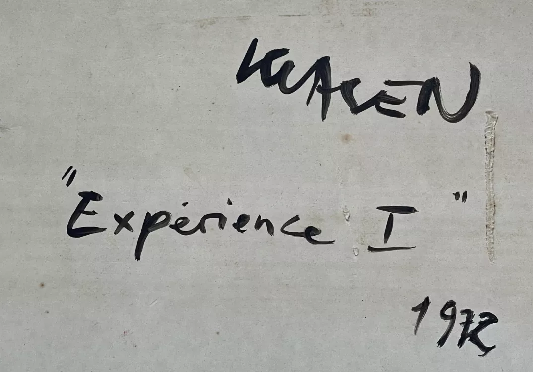 Signature de Peter Klasen