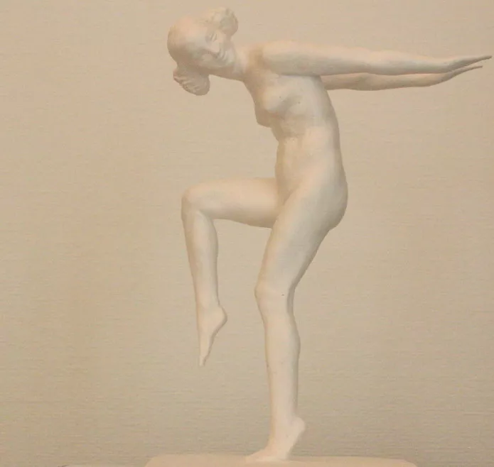 Verbranck, statue en marbre