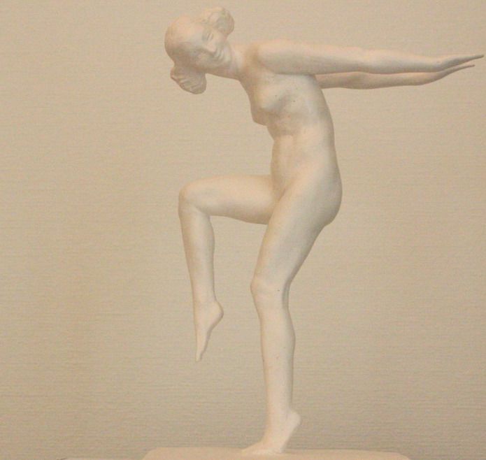 Verbranck, statue en marbre