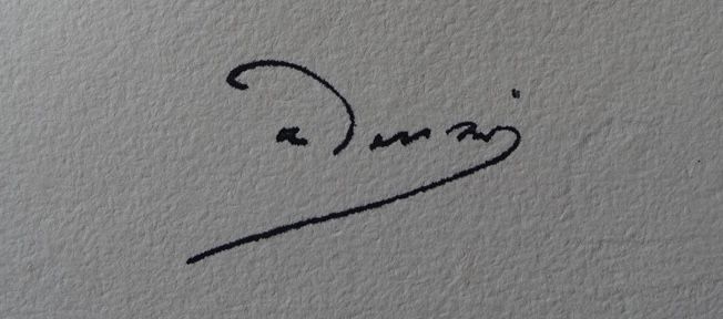 Derain, signature