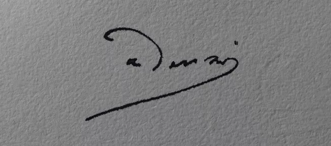 Derain, signature