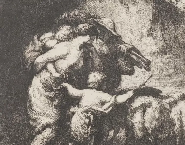 Jean-Fran&ccedil;ois Millet, gravure