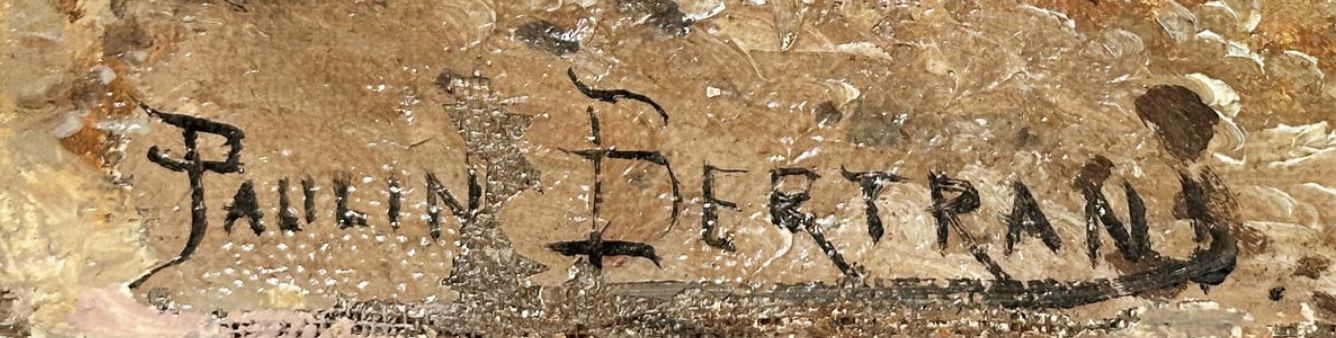 Signature de Paulin Bertrand