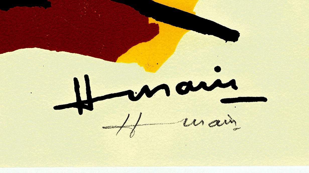 Signature de Maqbool Fida Husain