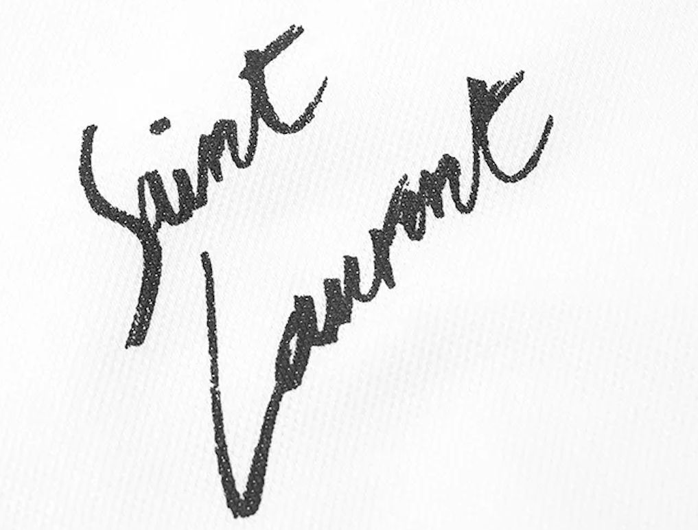 Signature de Yves Saint Laurent
