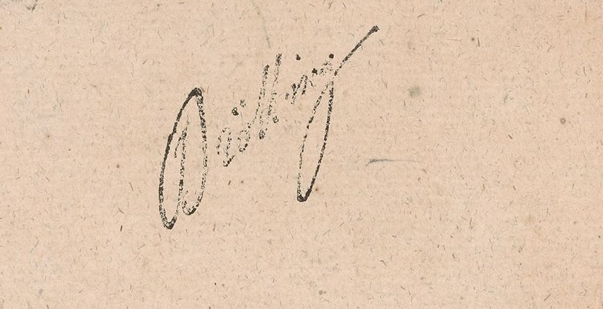 Signature de Martin Drölling