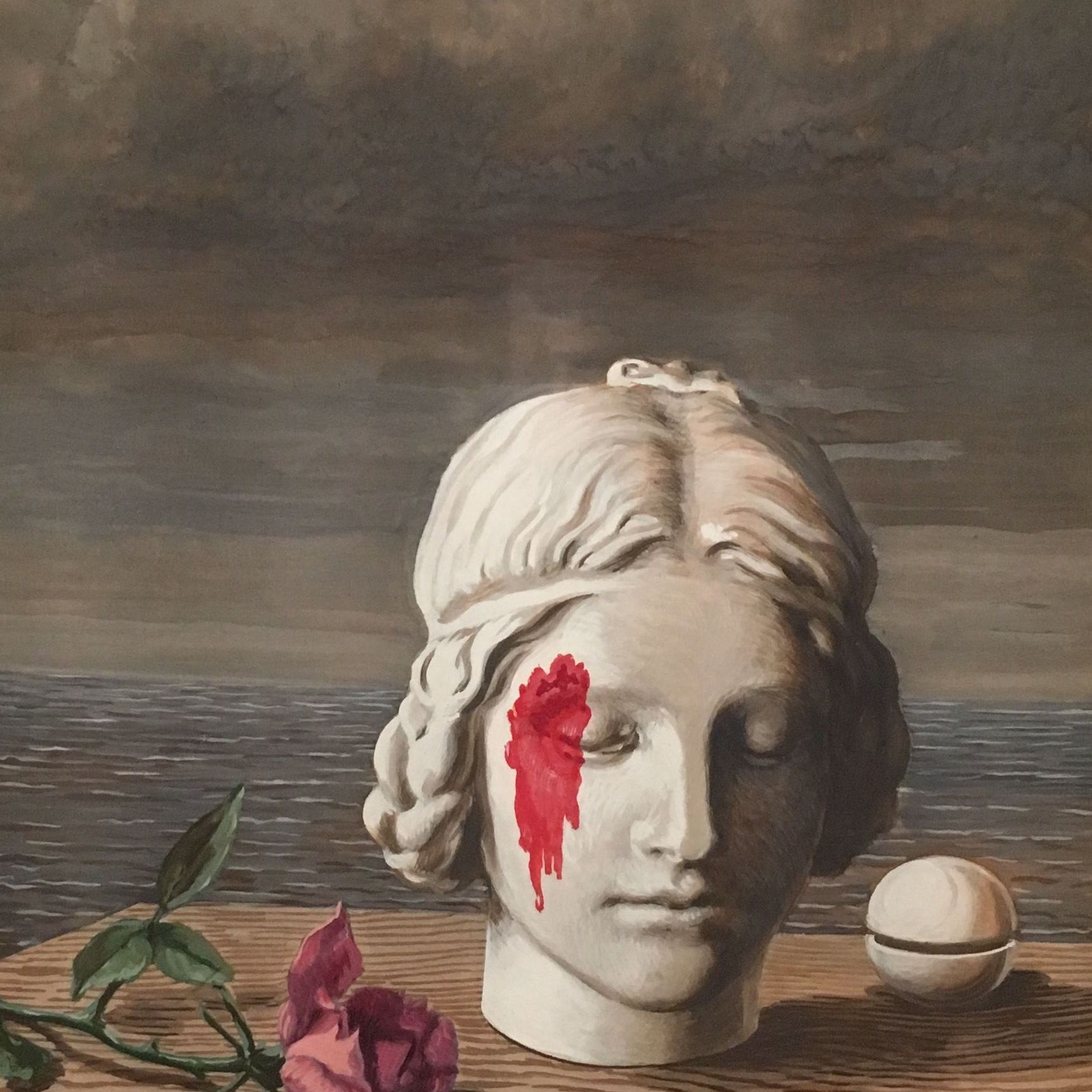 Magritte, La mémoire, huile sur toile