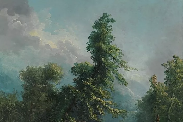 Hubert Robert, huile sur toile