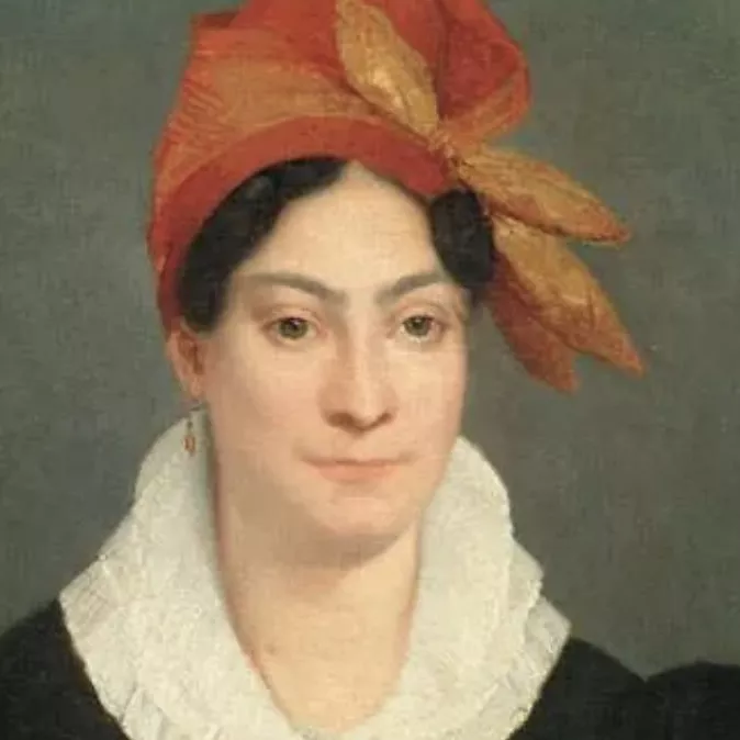 D'apr&egrave;s Marie Guillemine Benoist, huile sur toile