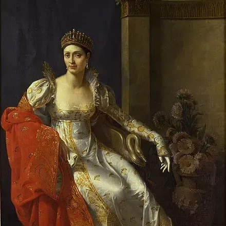 D'apr&egrave;s Marie Guillemine Benoist, huile sur toile
