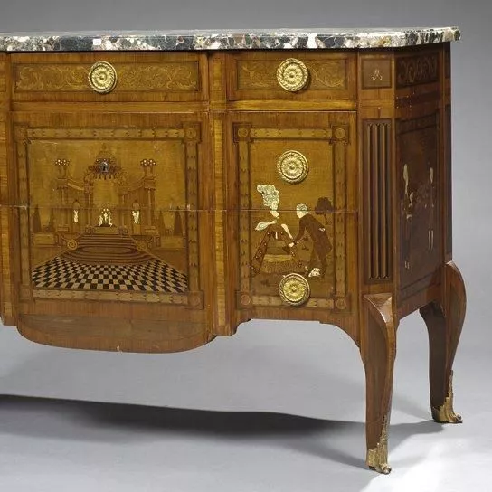Commode d'&eacute;poque Transition