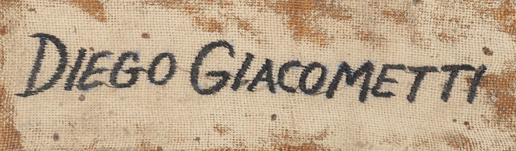 Signature de Diego Giacometti