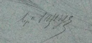Signature de Hippolyte Lazerges