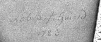 Signature de Adela&iuml;de Labille Guiard