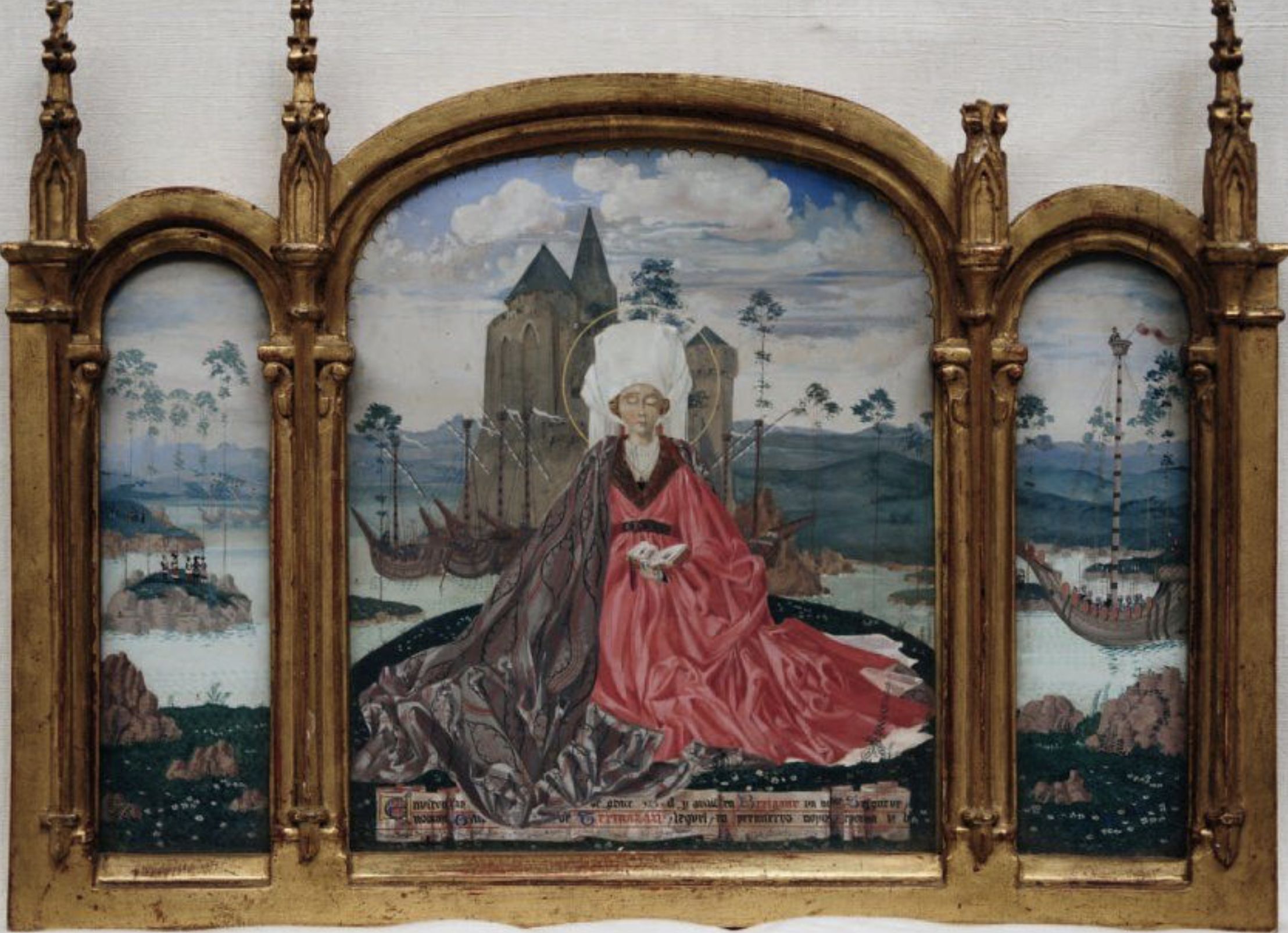 Ernest Pierre Guérin, huile sur toile