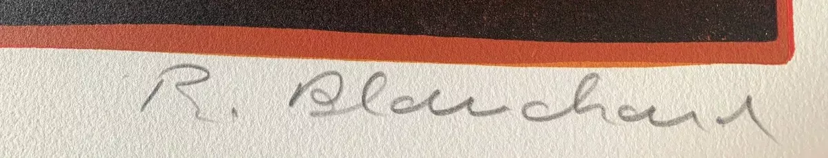 Signature de R&eacute;mi Blanchard