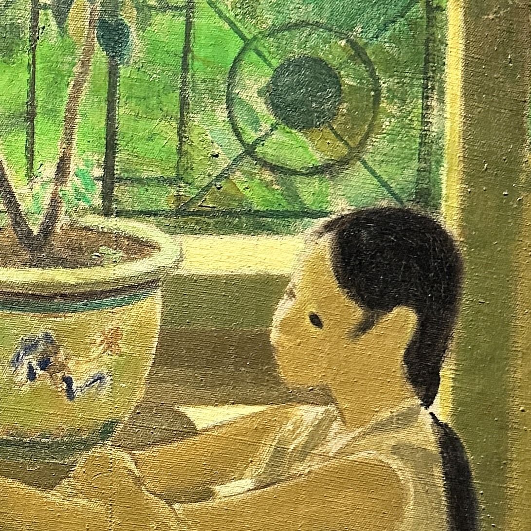 Nguyen Anh, huile sur toile