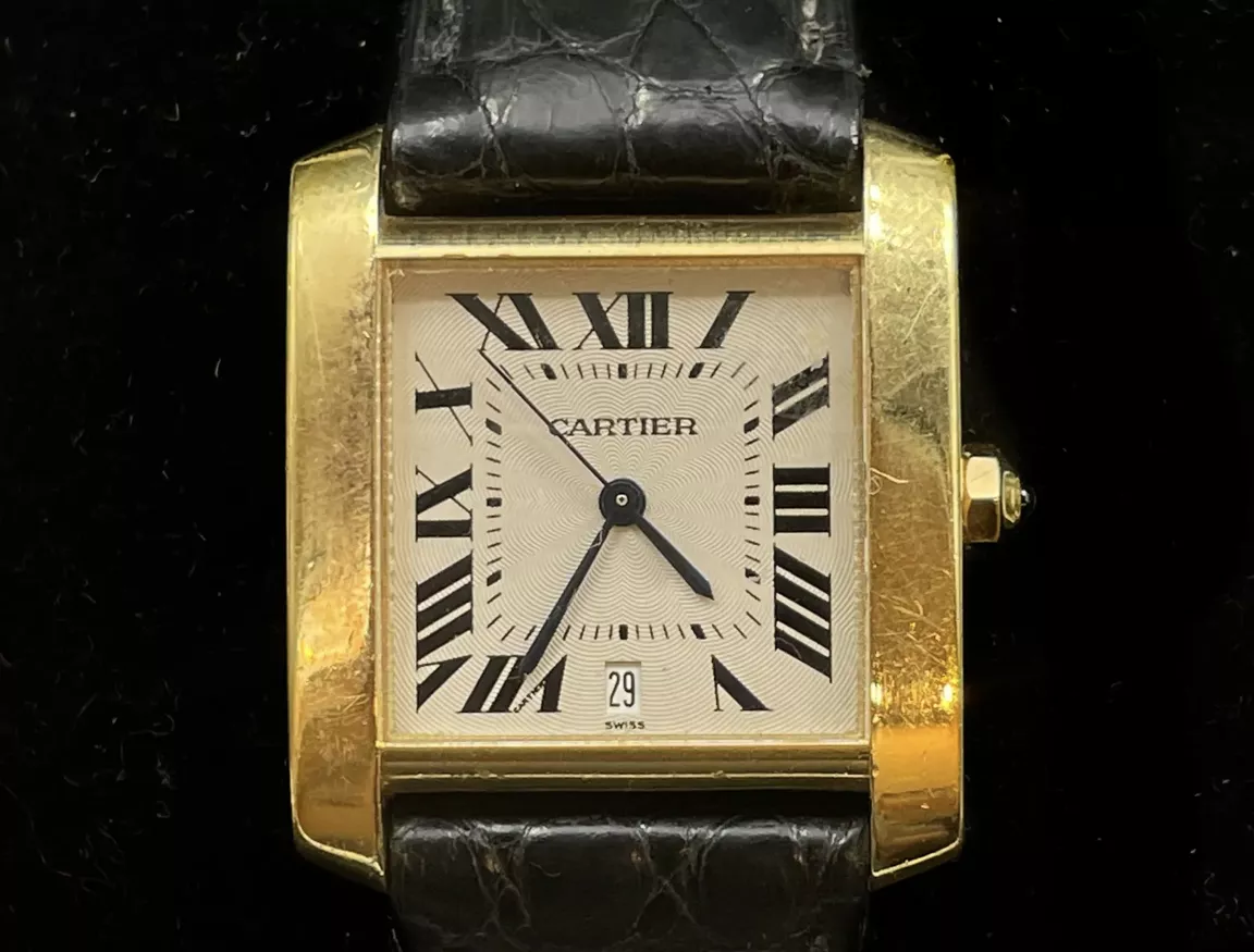 Cartier, mod&egrave;le Tank