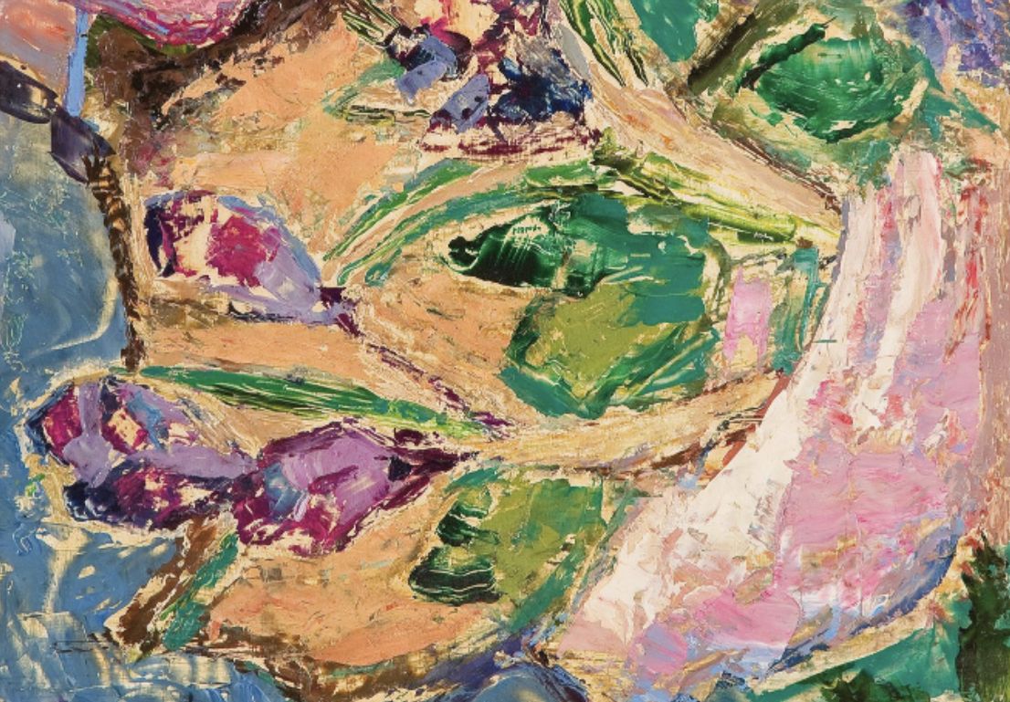 Helene Funke, huile sur toile