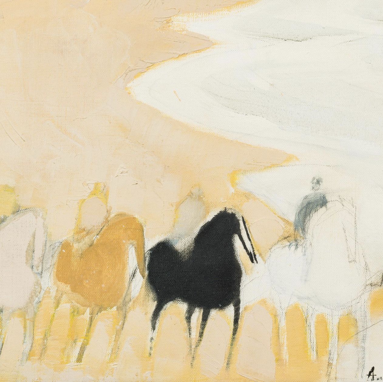 André Brasilier, lithographie