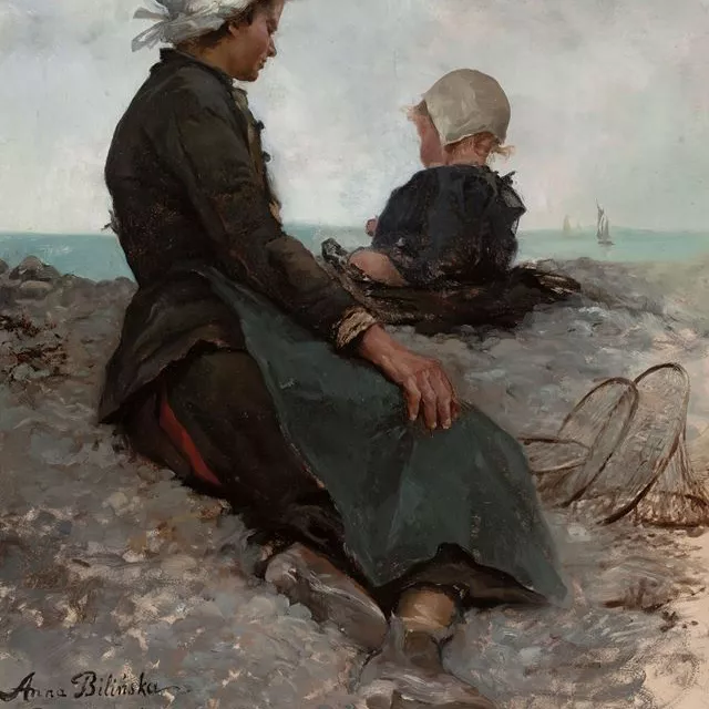 Anna Bilinska Bohdanowicz, huile sur toile
