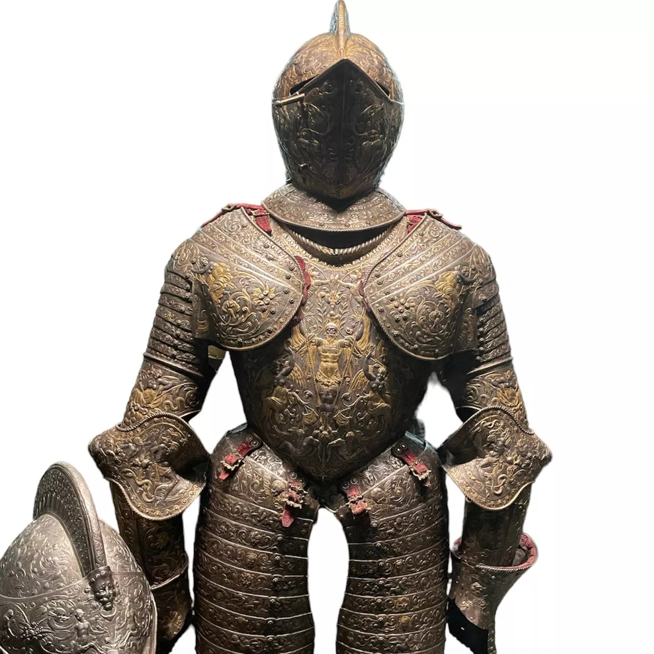 Armure &agrave; Mars et &agrave; la Victoire, gravure sur acier
