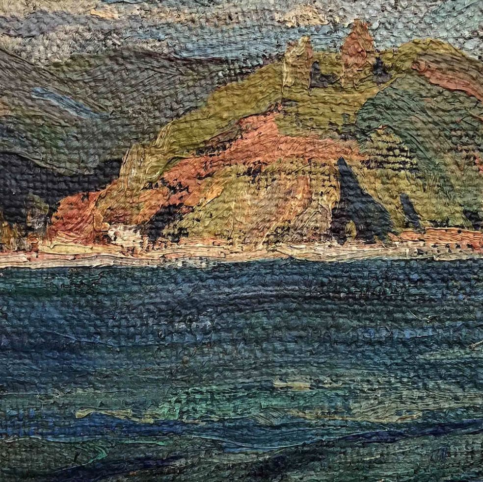 Vassili Polenov, huile sur toile