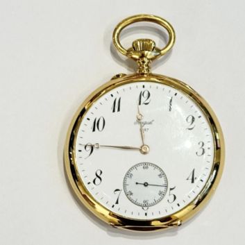 BREGUET, Montre de poche en or 18K