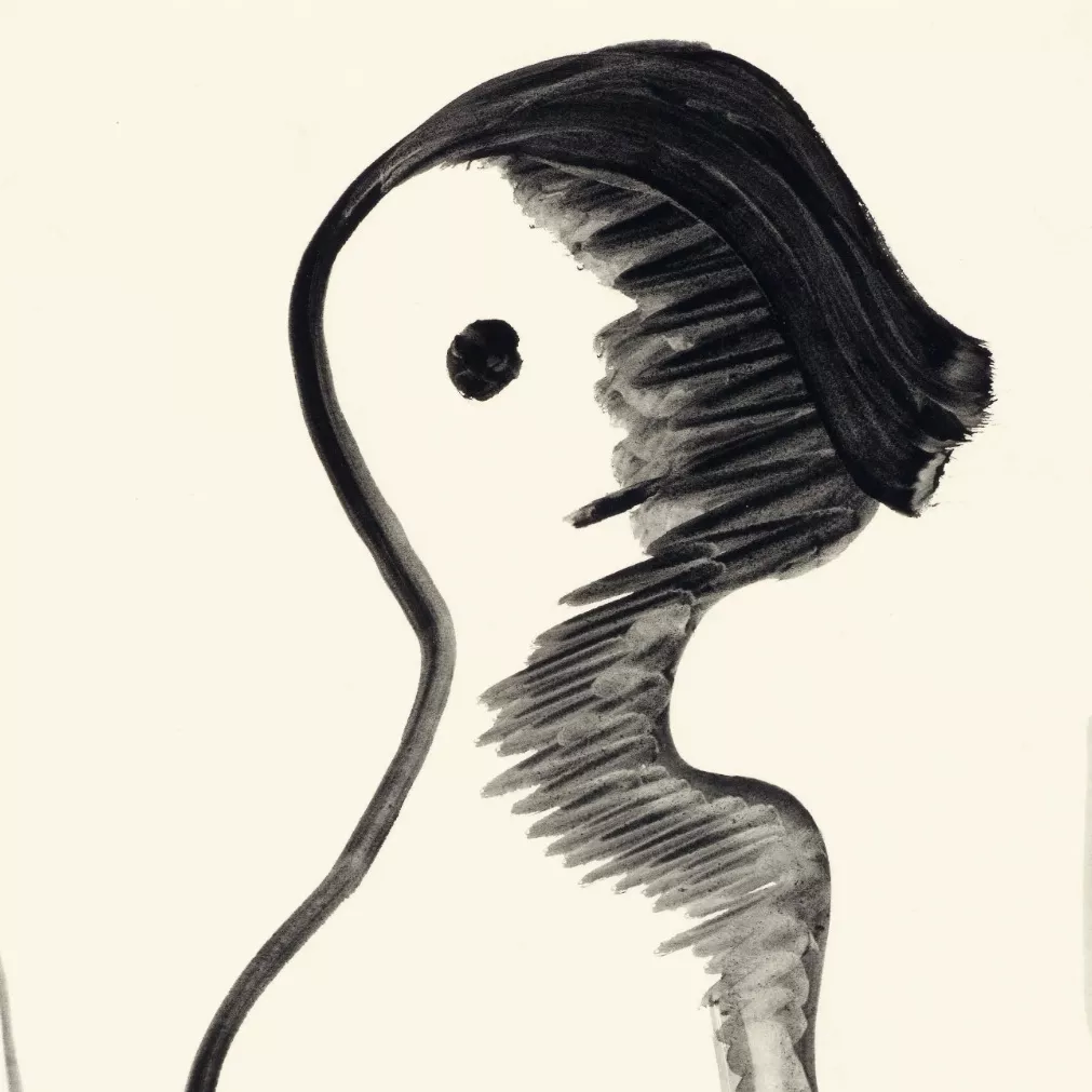 Silvia Bächli, dessin &agrave; l'encre