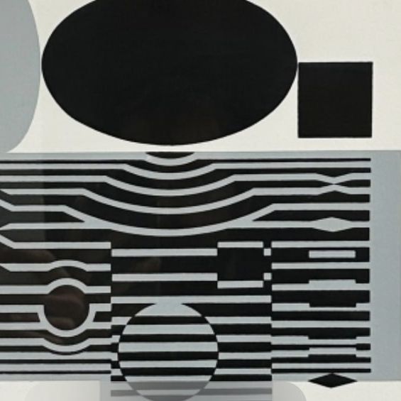 Victor Vasarely, sérigraphie