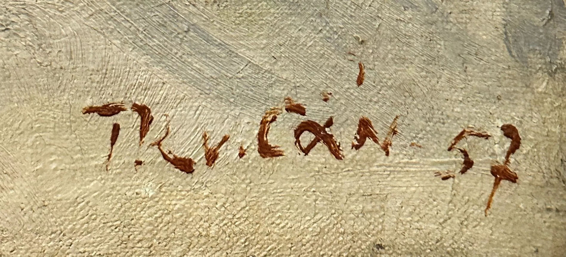 Signature de Tran Van Can