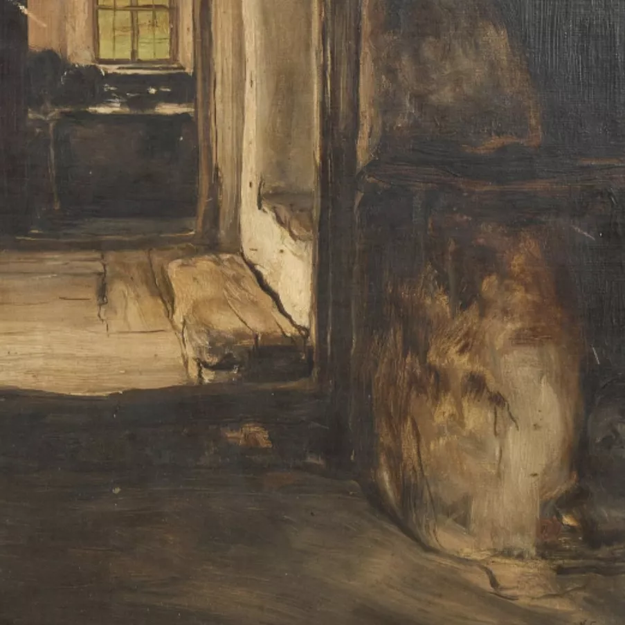 Nicolas Gysis, huile sur toile