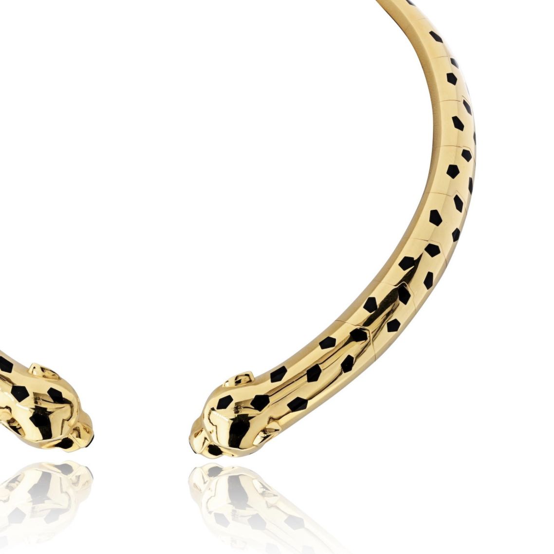 Cartier par Jeanne Toussaint, collier panth&egrave;re en or jaune