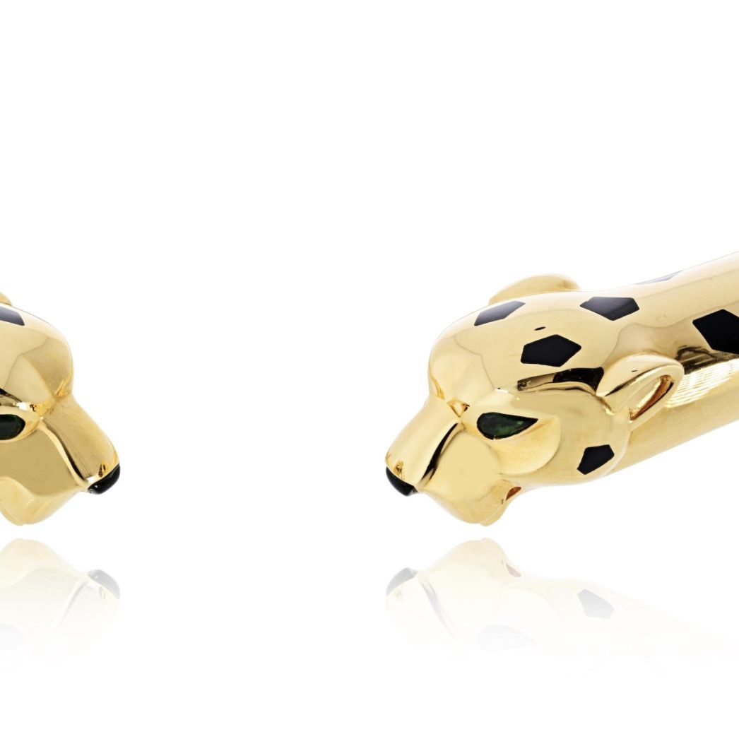 Cartier par Jeanne Toussaint, collier panth&egrave;re en or jaune