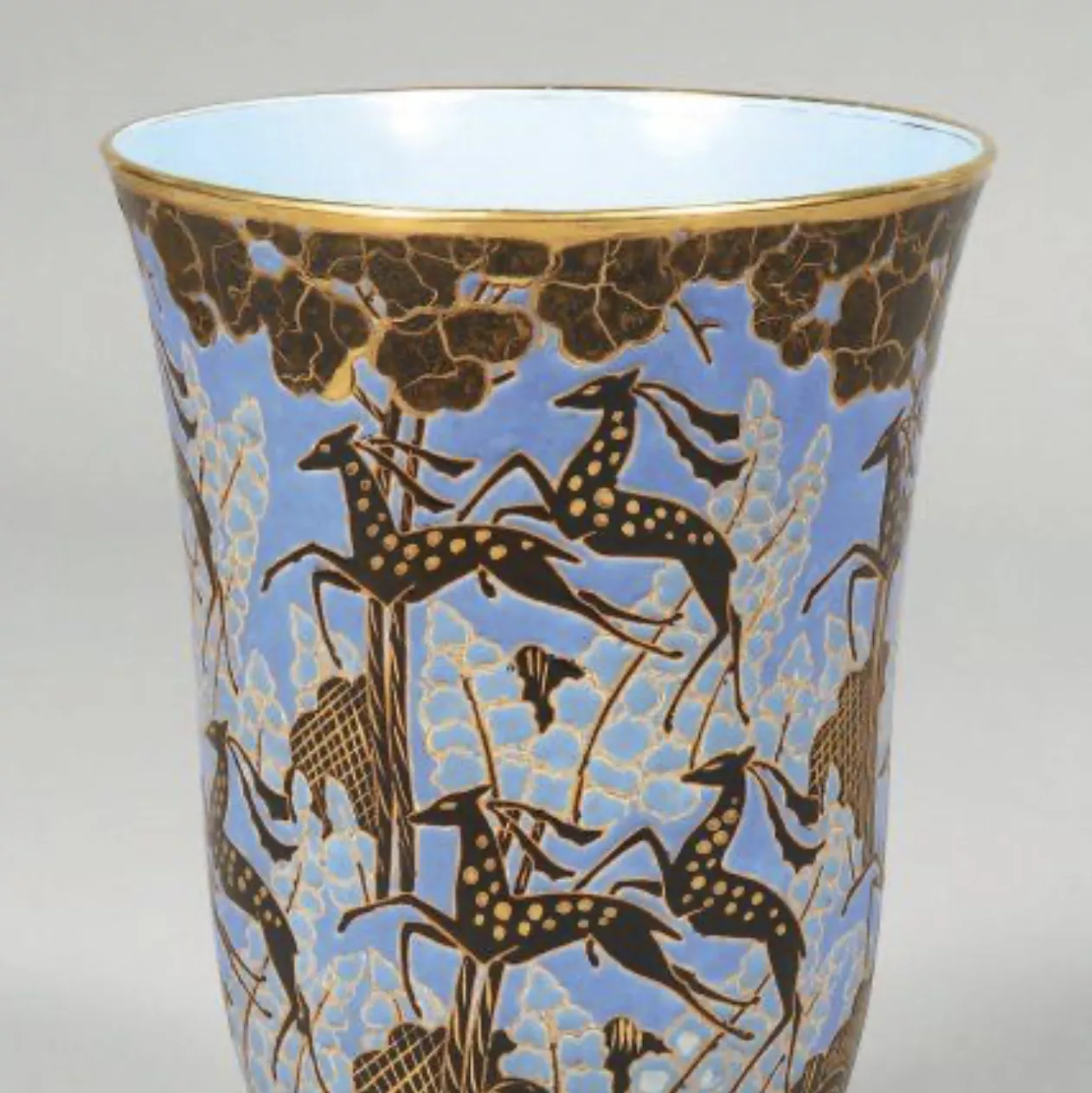 Charles Catteau, vase en gr&egrave;s