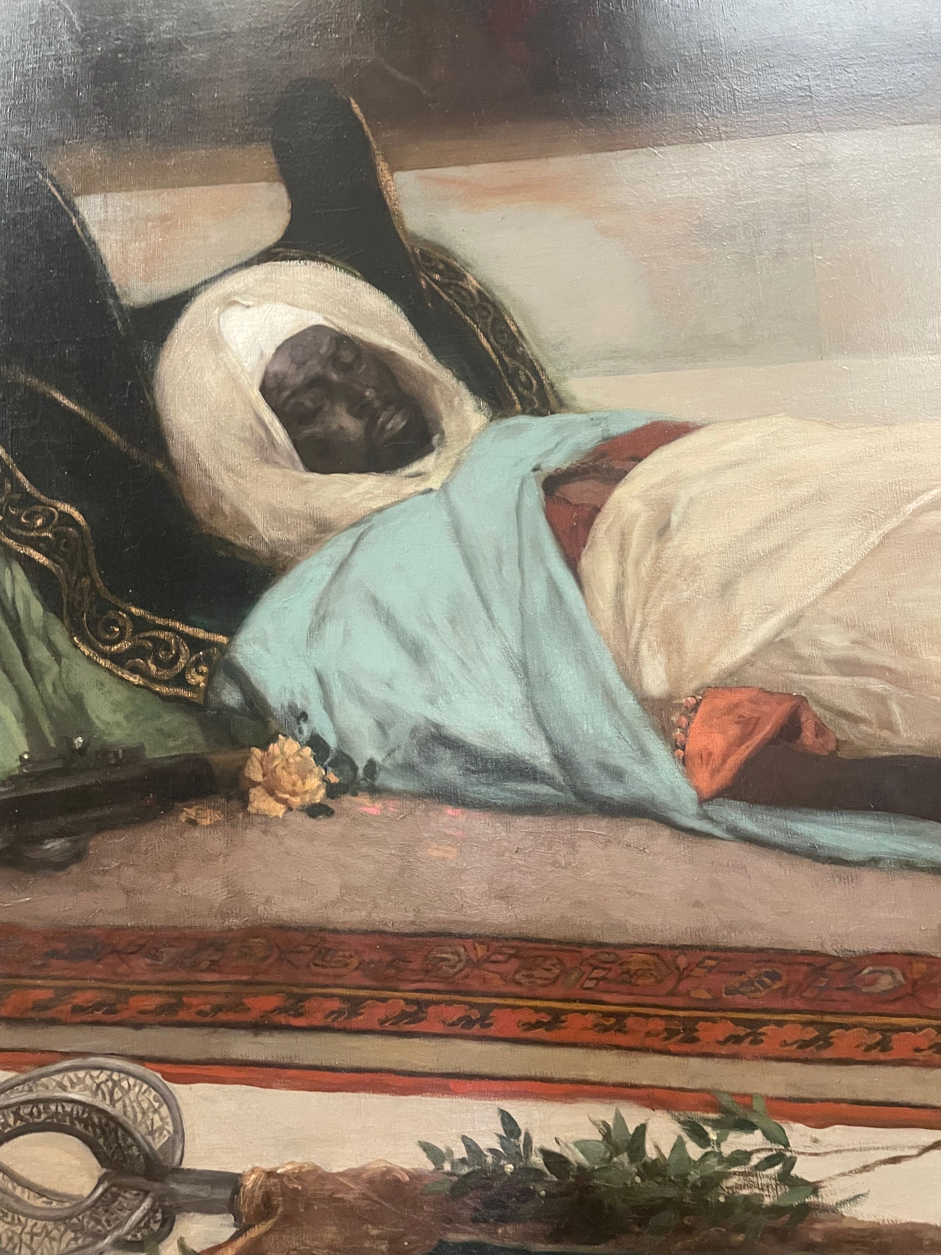 Benjamin-Constant, huile sur toile