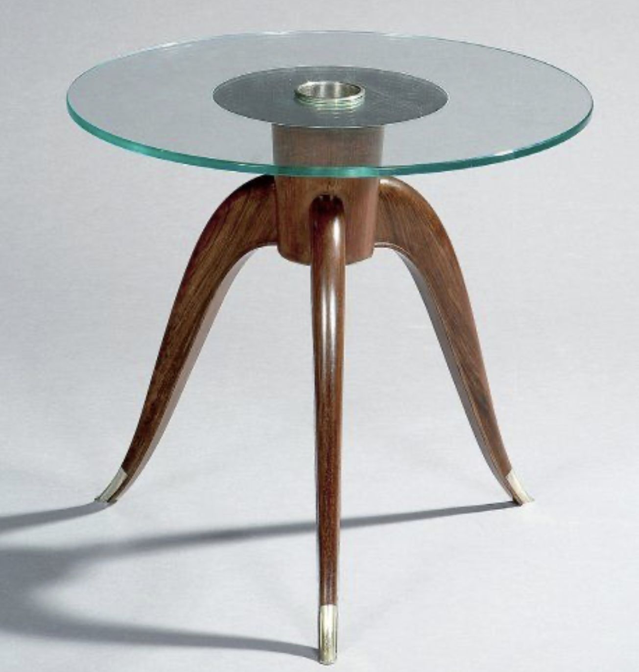 Léon Jallot, guéridon à plateau circulaire